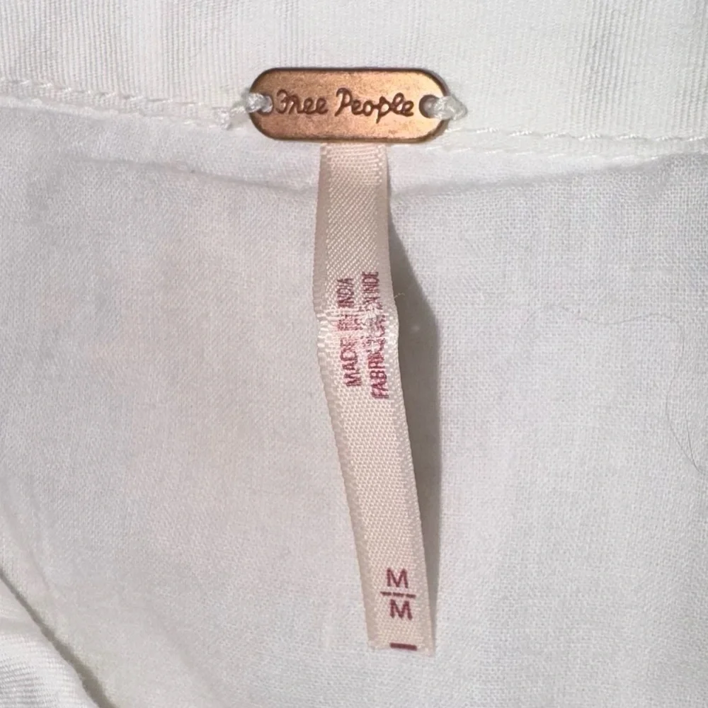 Free People White Tunic / Shirt Dress – Size M